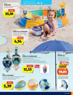 Hofer katalog akcije – veljaven od 13.05.2026 | Stran: 25 | Izdelki: Prevleka, Peskovnik, Kos, Maska