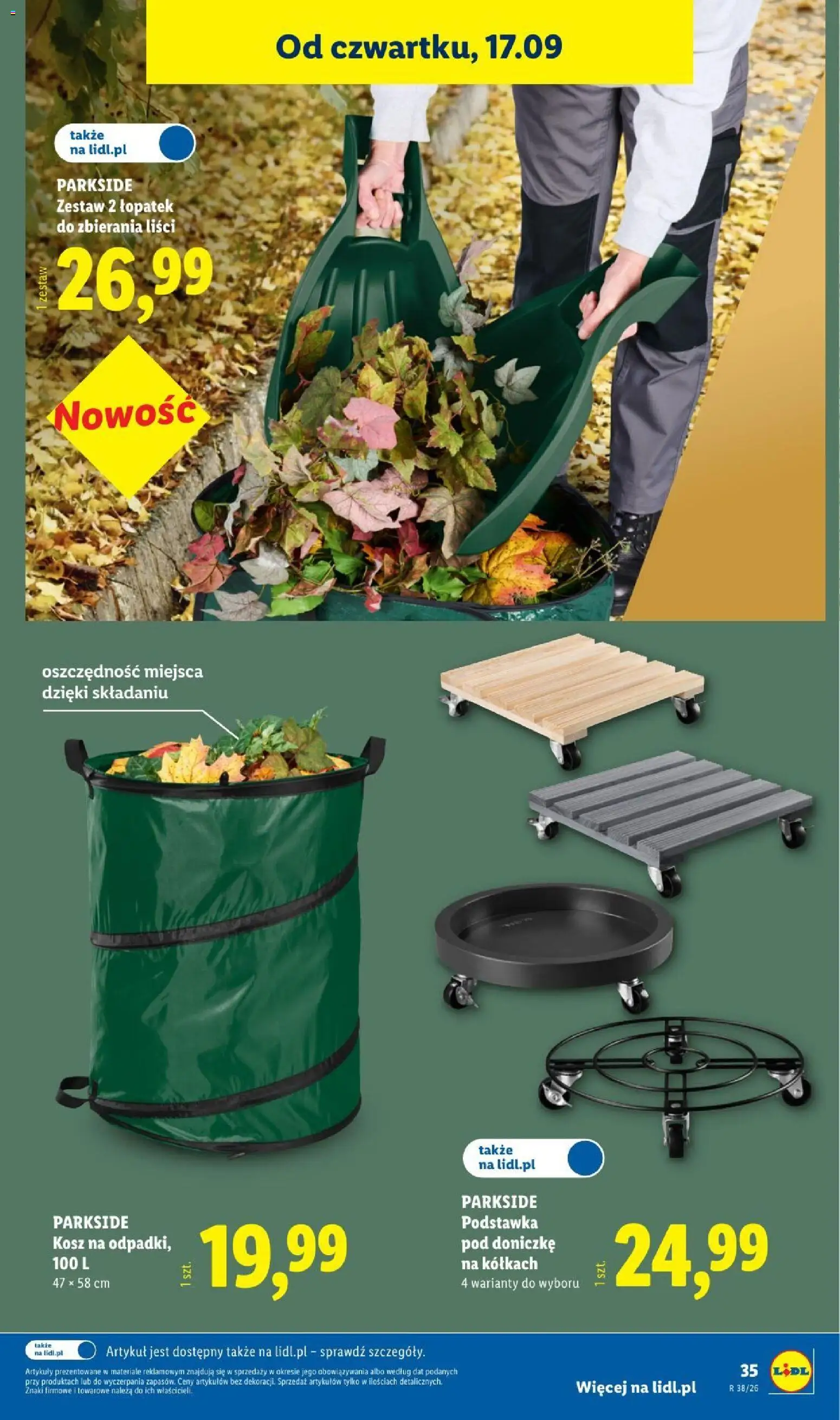 Lidl Katalog od 14.09.2026 | Strona: 43 | Produkty: Kosz