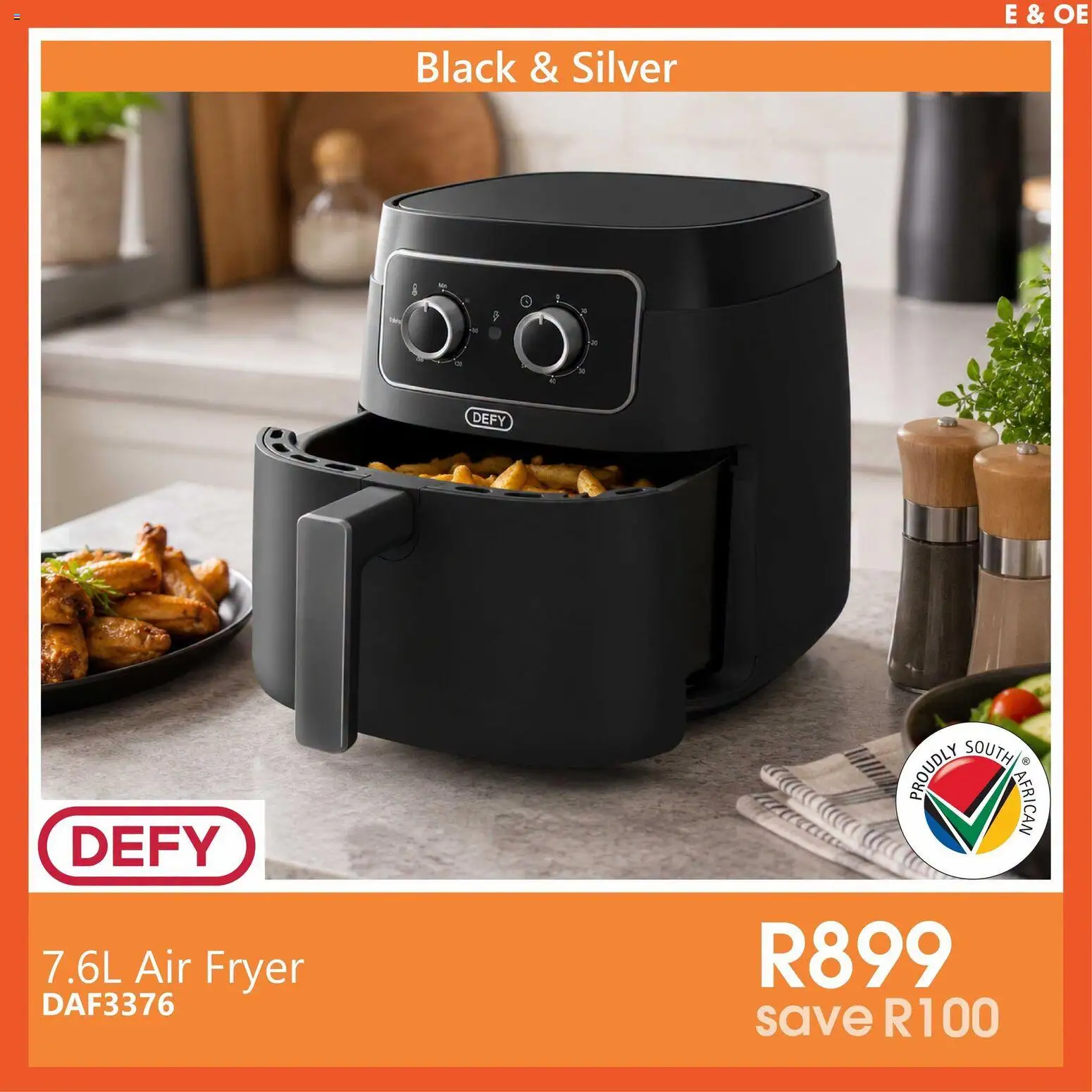 New Tafelberg Furnishers catalogue – valid from 08/10/2026 | Page: 4 | Products: Fryer, Air fryer