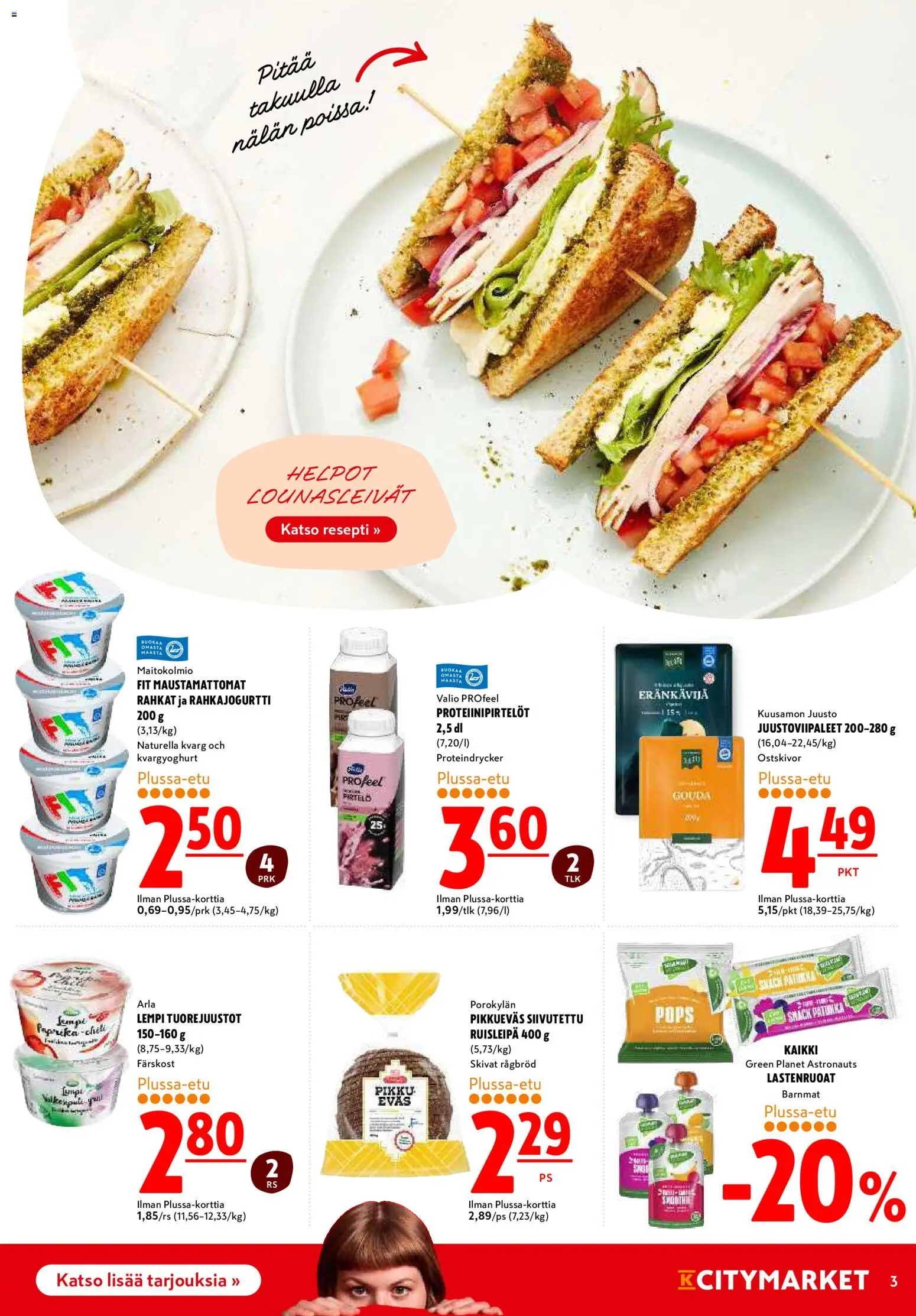 K-Citymarket tarjoukset – voimassa 07/09/2026 alkaen | Sivu: 3