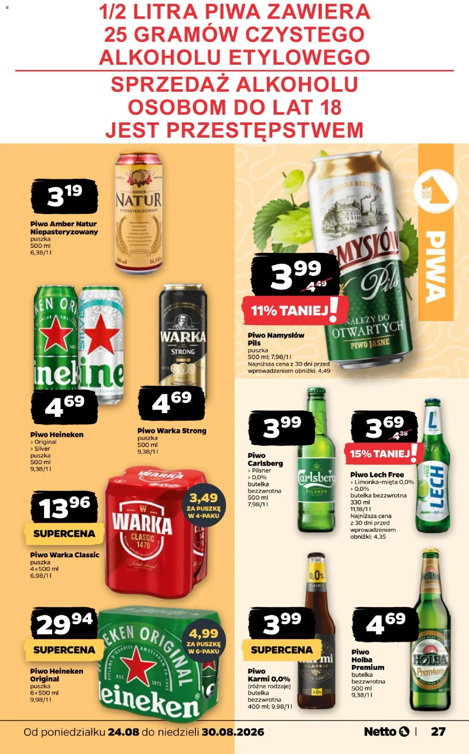 Netto gazetka od poniedziałku od 24.08.2026 | Strona: 27