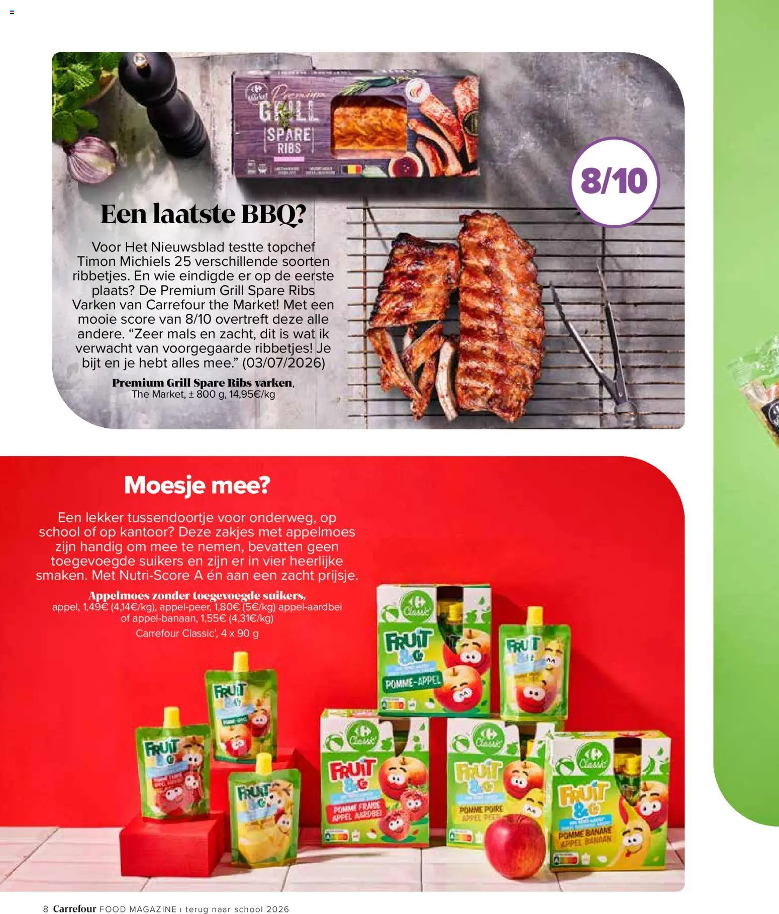 {H1} | Pagina: 8 | Producten: Grill, Fruit, Appel, Appelmoes