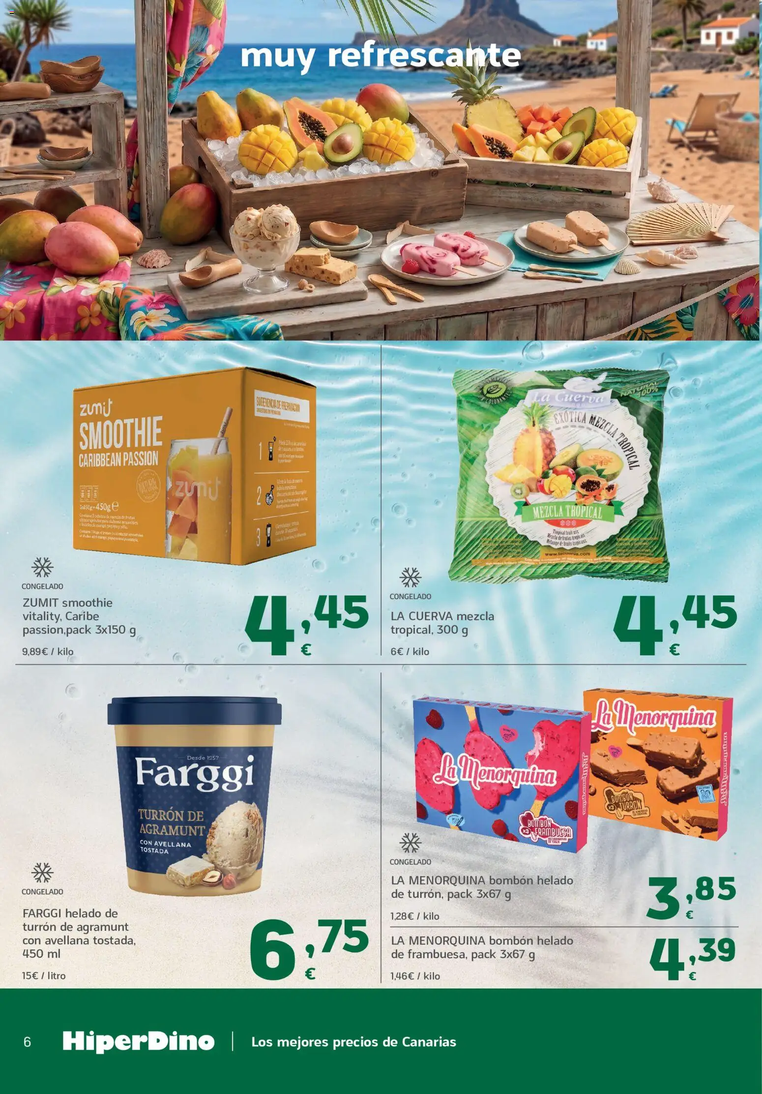 HiperDino folleto │ válido desde el 23/06/2026 | Página: 6 | Productos: Helado