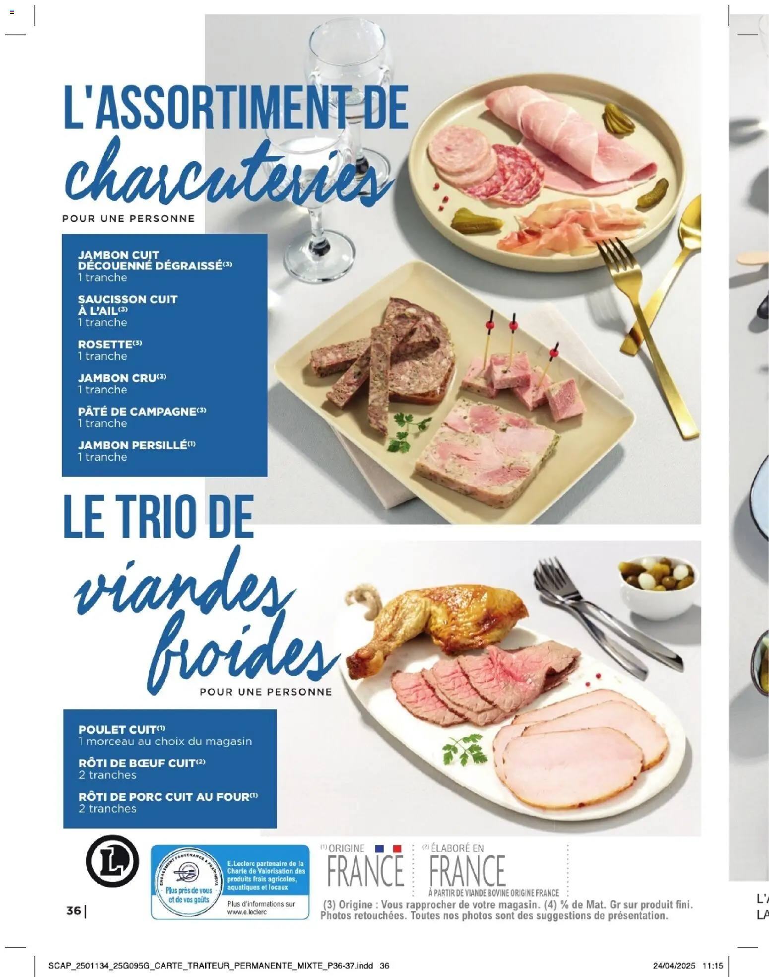 {H1} | Page: 36 | Produits: Saucisson, Jambon, Viande, Viande bovine