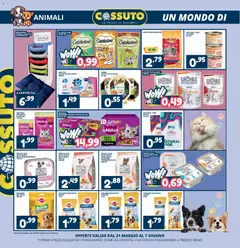 Anteprima del volantino Cossuto volantino valido a partire dal 21.05.2026 | Pagina: 8 | Prodotti: Pollo, Maiale, Tonno, Cuscino