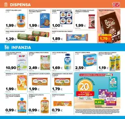 Anteprima del volantino Oasi volantino Roma valido a partire dal 21/08/2026 | Pagina: 19 | Prodotti: Yogurt, Pampers, Arancia, Mais