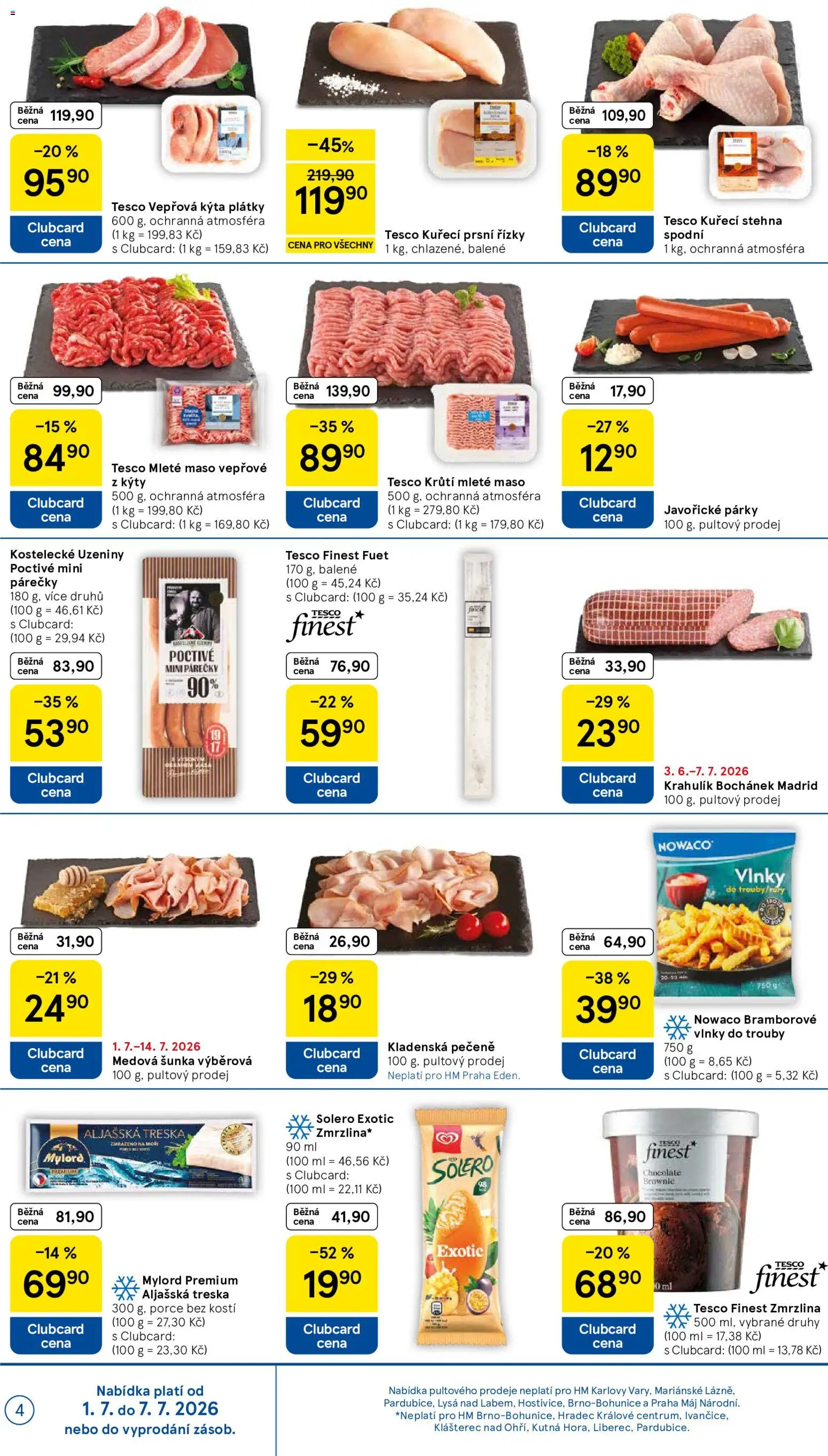 Tesco leták - Hypermarket od 01.07.2026 | Strana: 4