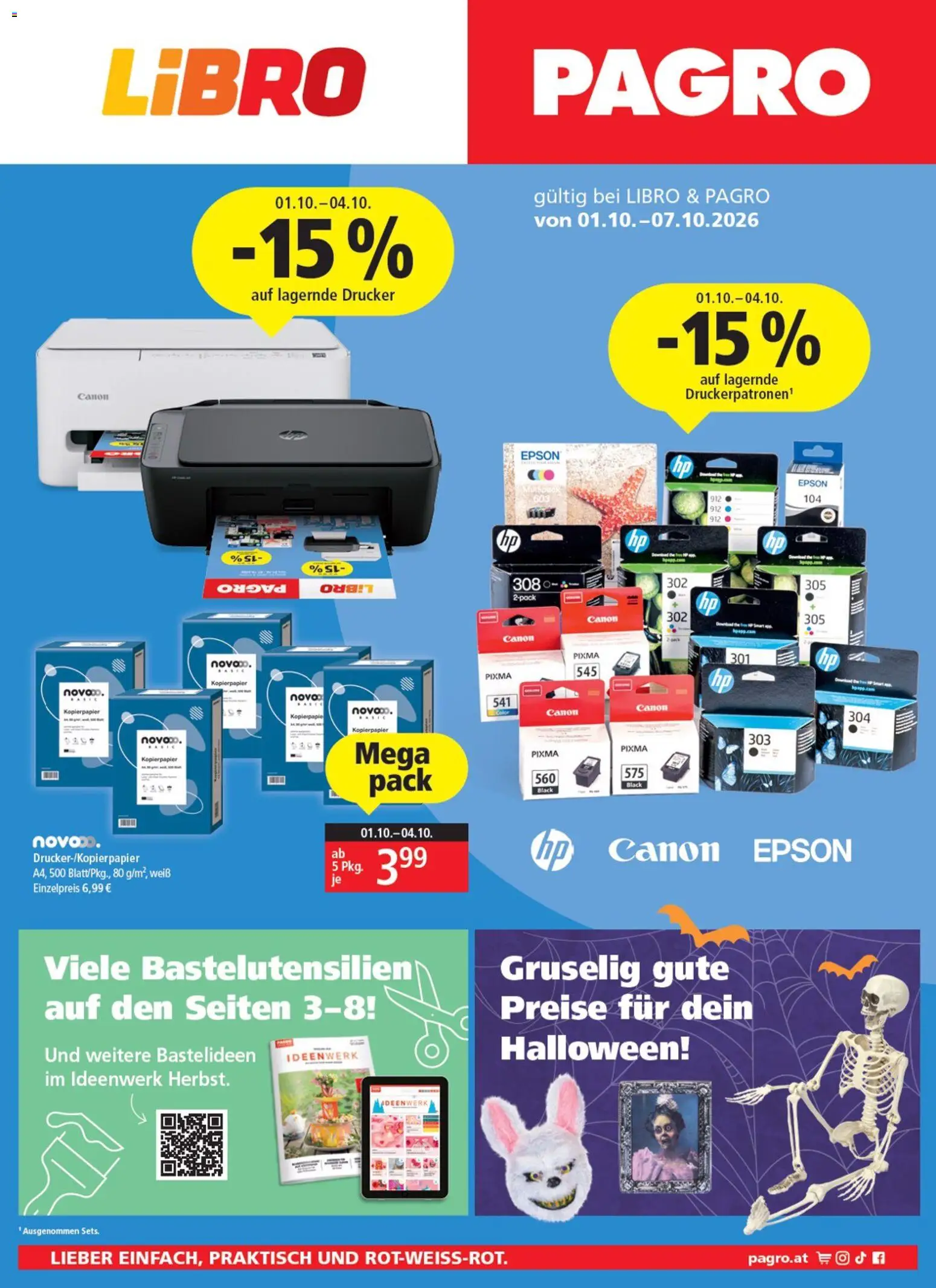 Libro Flugblatt gültig ab 01.10.2026 | Seite: 1 | Produkte: Drucker