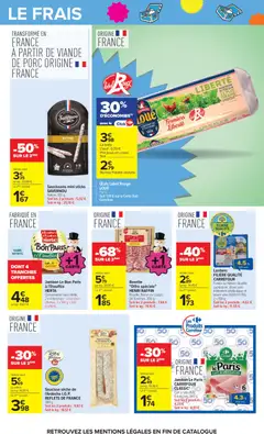 Carrefour - Prévisualisation de Saucisse sèche de l'Ardèche I.G.P., REFLETS DE FRANCE 300 g. valide à partir de 22/09/2026 | Page: 22