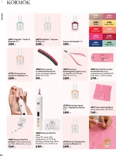 Katalógus Oriflame 2026/15 - amely érvényes a következő dátumtól: 2026.11.11. | Oldal: 80 | Termékek: Törölköző, Tök, Körömlakk, LED