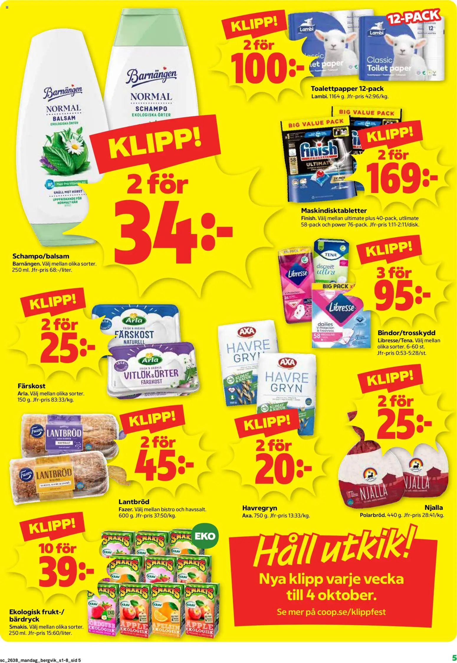 Stora Coop reklamblad aktuell från 14/09/2026 | Sida: 5
