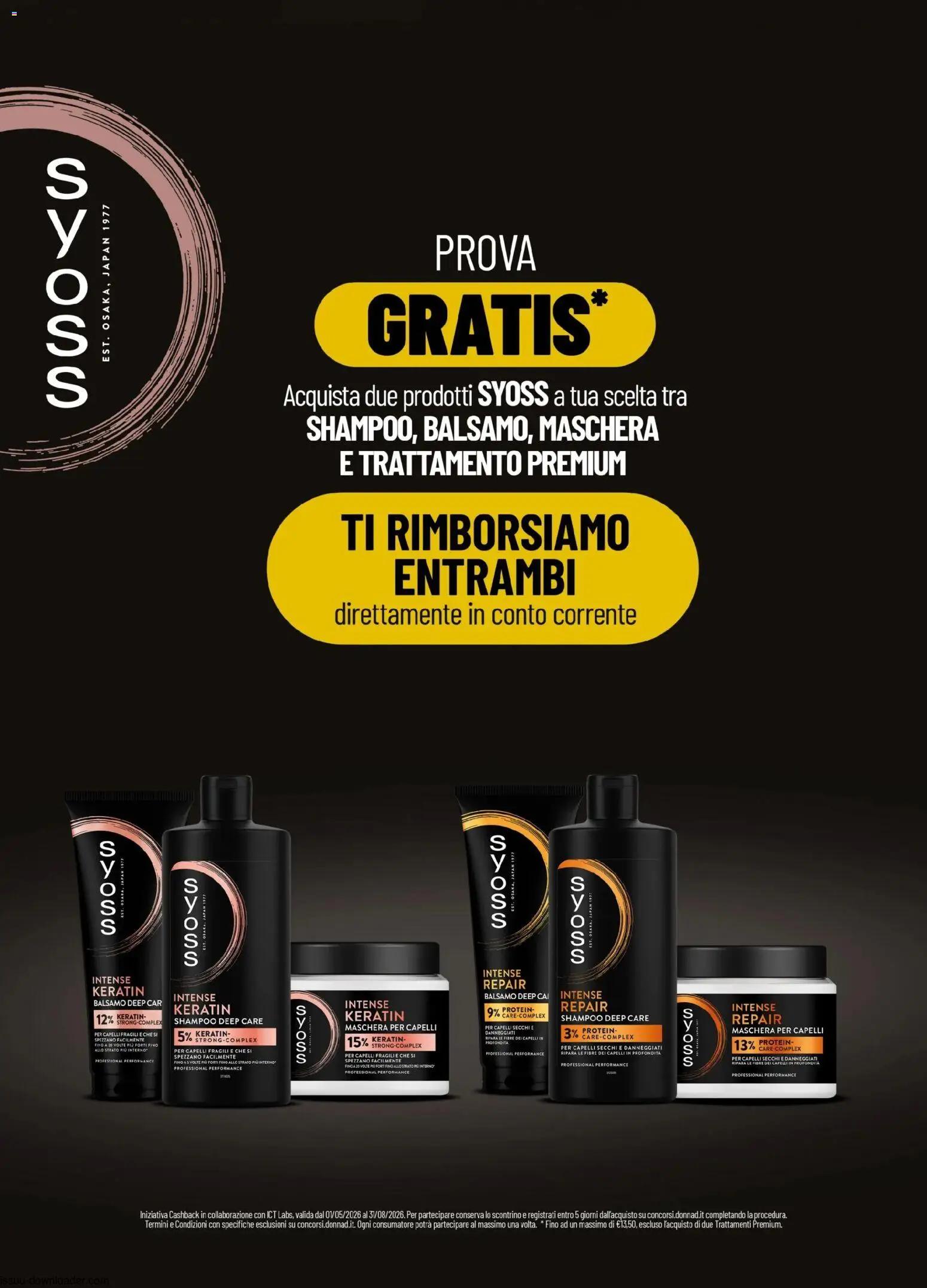 Volantino La Saponeria del 11.06.2026 | Pagina: 16 | Prodotti: Shampoo, Balsamo, Maschera per capelli, Maschera