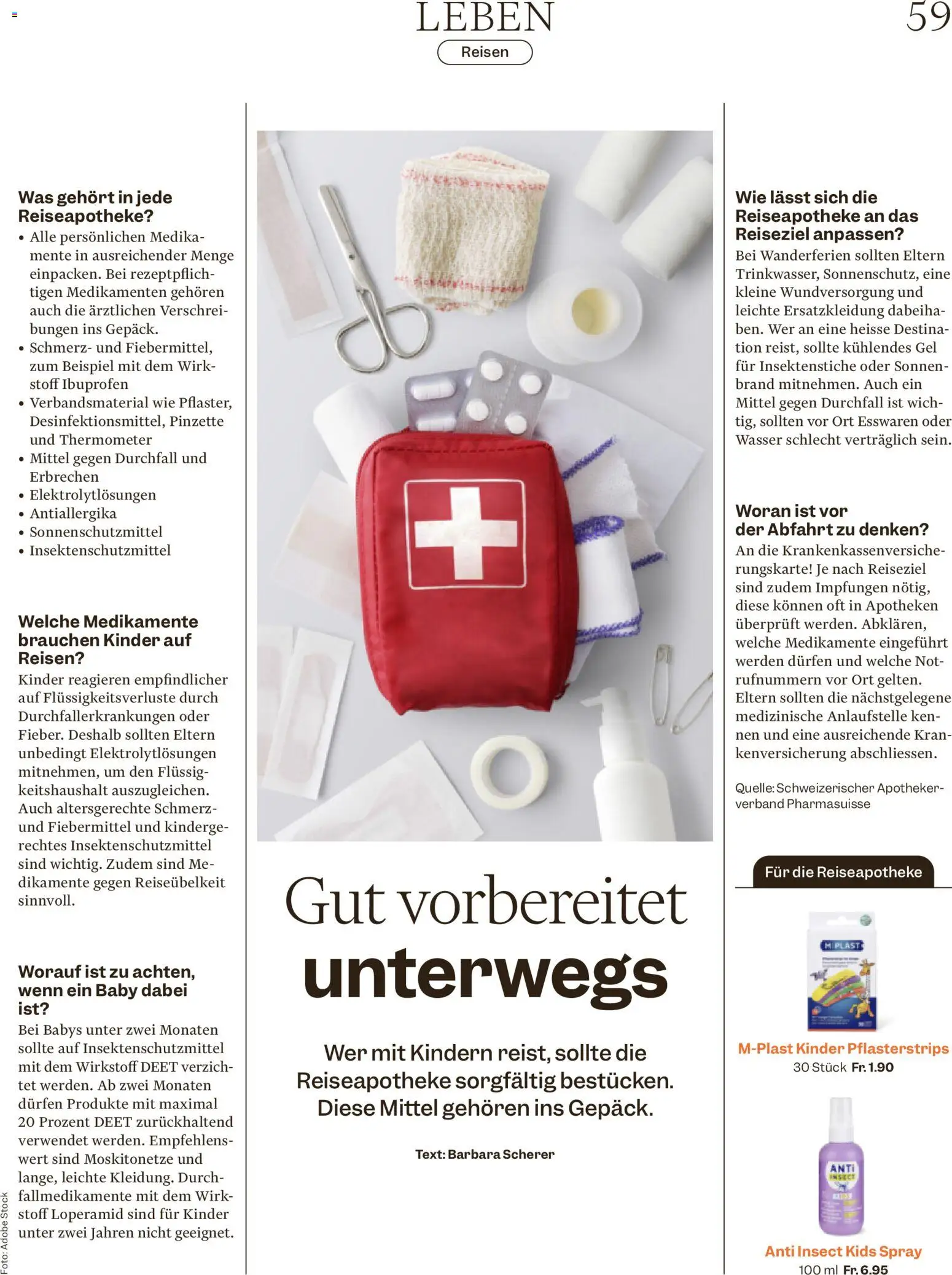 Migros aktionen Magazin – gültig ab 16.09.2026 | Seite: 59 | Produkte: Pinzette, Wasser, Thermometer
