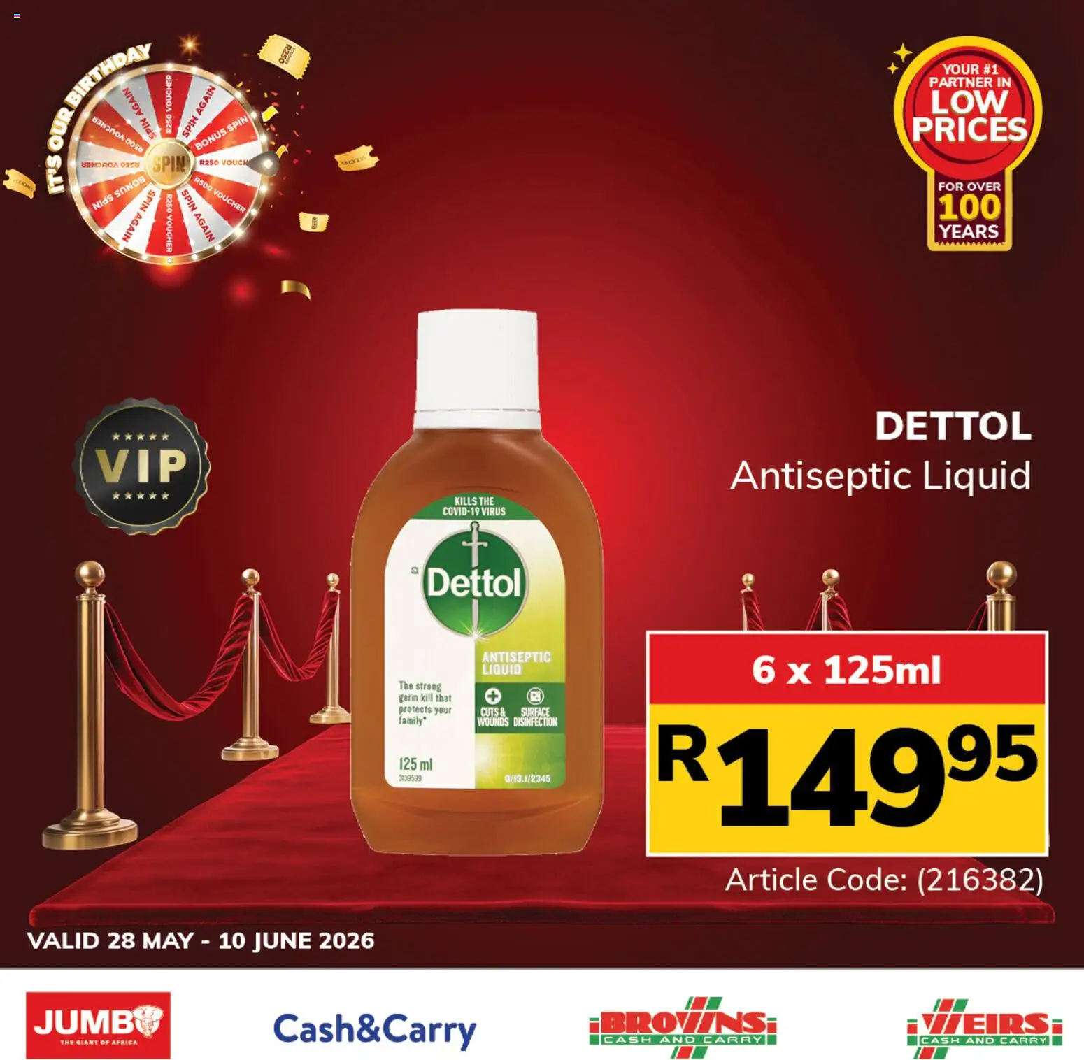 New Jumbo catalogue – valid from 28.05.2026 | Page: 7 | Products: Antiseptic liquid