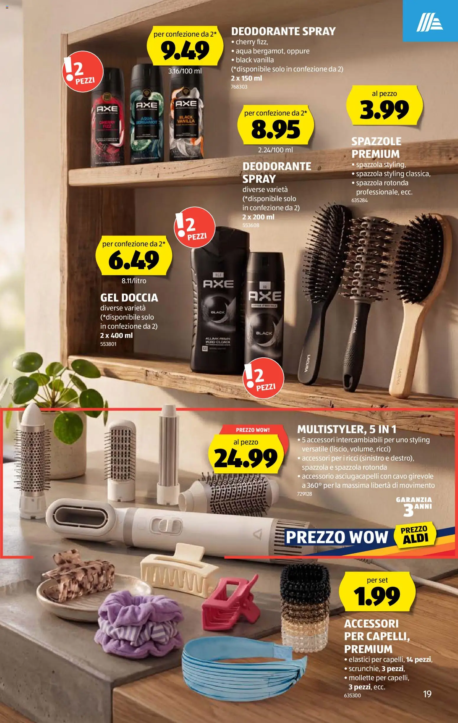 Aldi aktionen IT – gültig ab 27.08.2026 | Seite: 19 | Produkte: Deodorant, Shower Gel