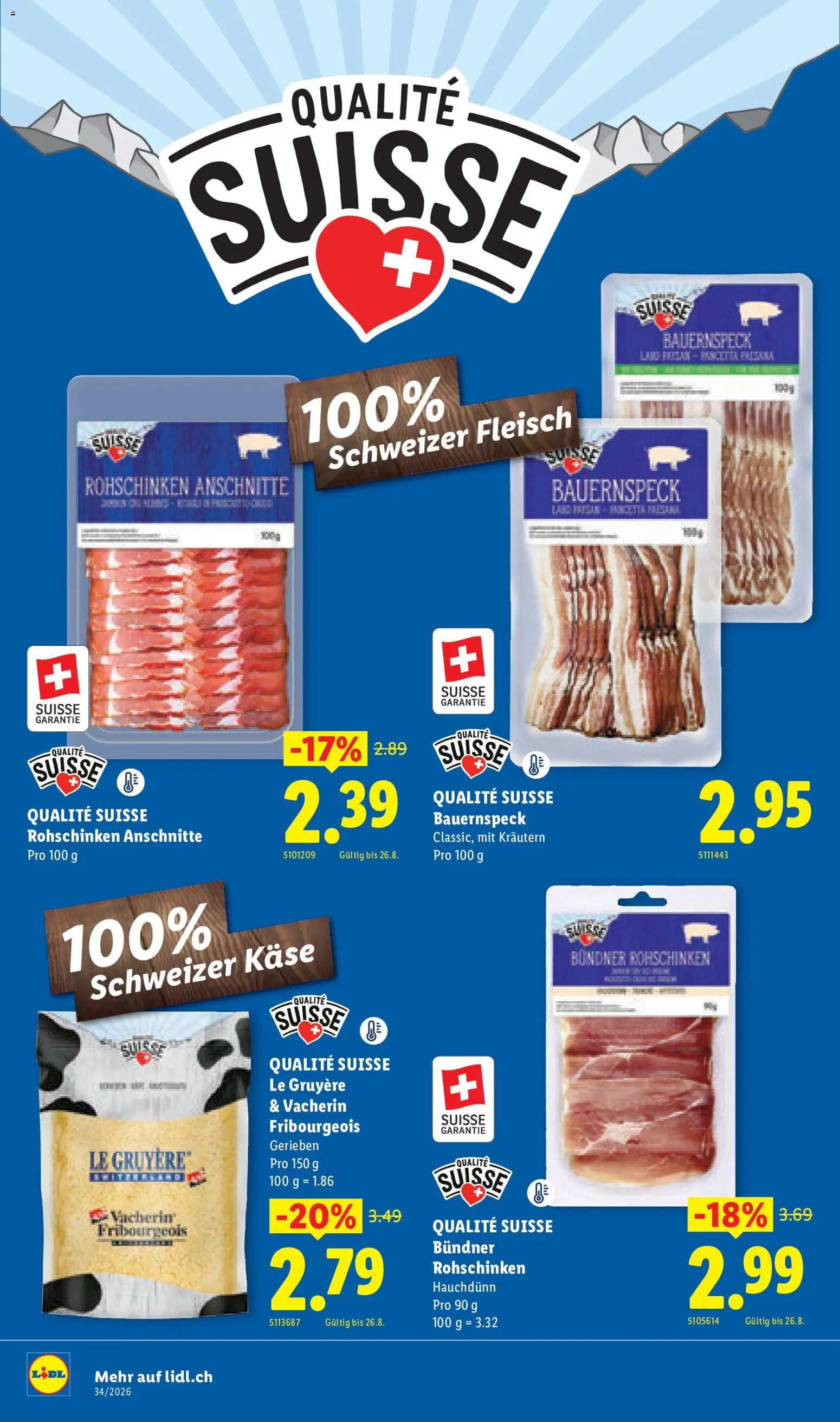 Lidl aktionen Qualité Suisse – gültig ab 20.08.2026 | Seite: 2