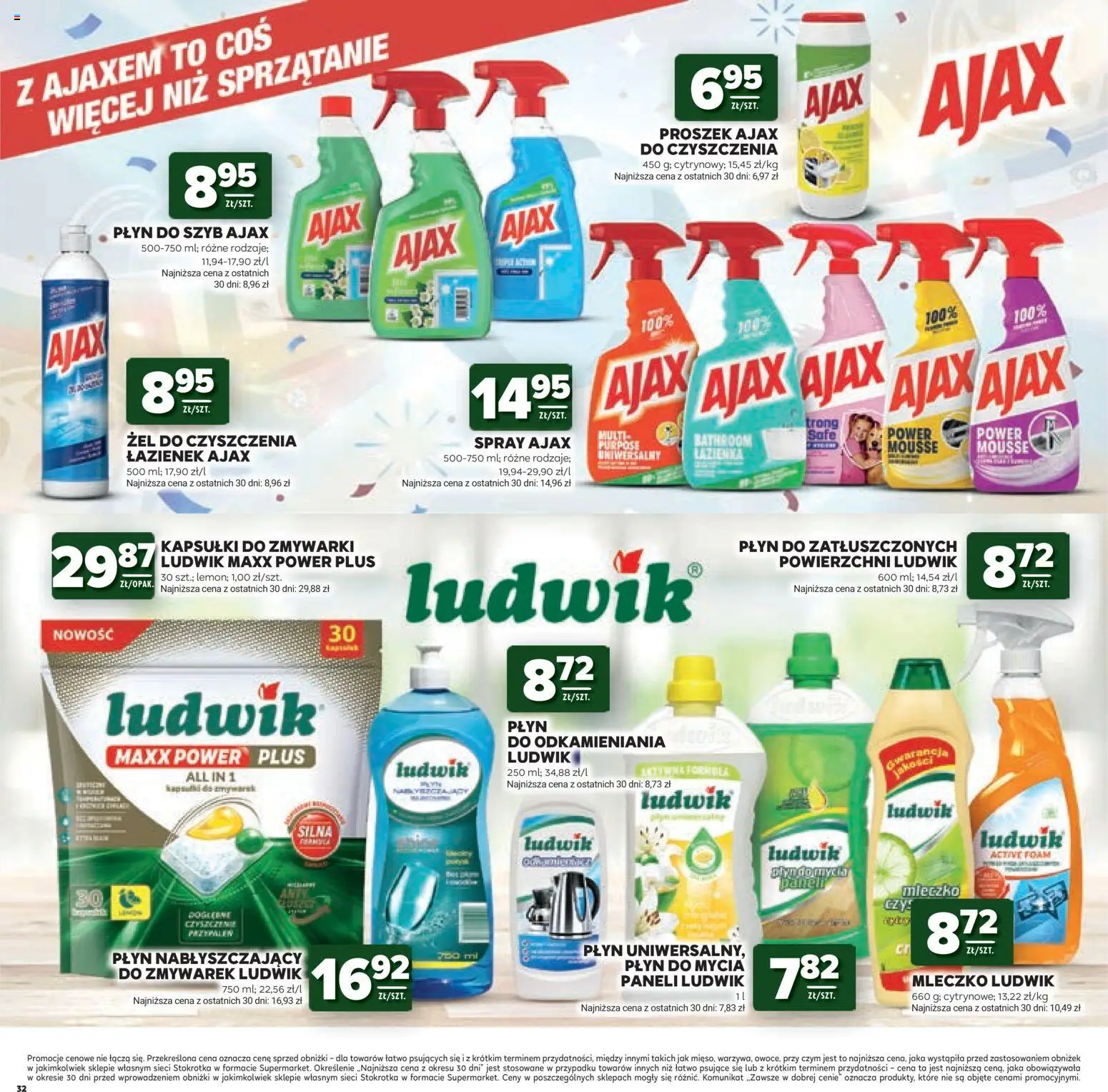 Stokrotka gazetka - Mistrzostwa Świata od 11.06.2026 | Strona: 32 | Produkty: Stokrotka, Kapsułki do zmywarki