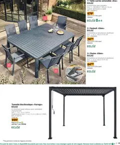 Gamm vert - Prévisualisation de Gamm vert - Catalogue plein air  valide à partir de 18.03.2026 | Page: 11 | Produits: Tonnelle, Fauteuil, Chaise