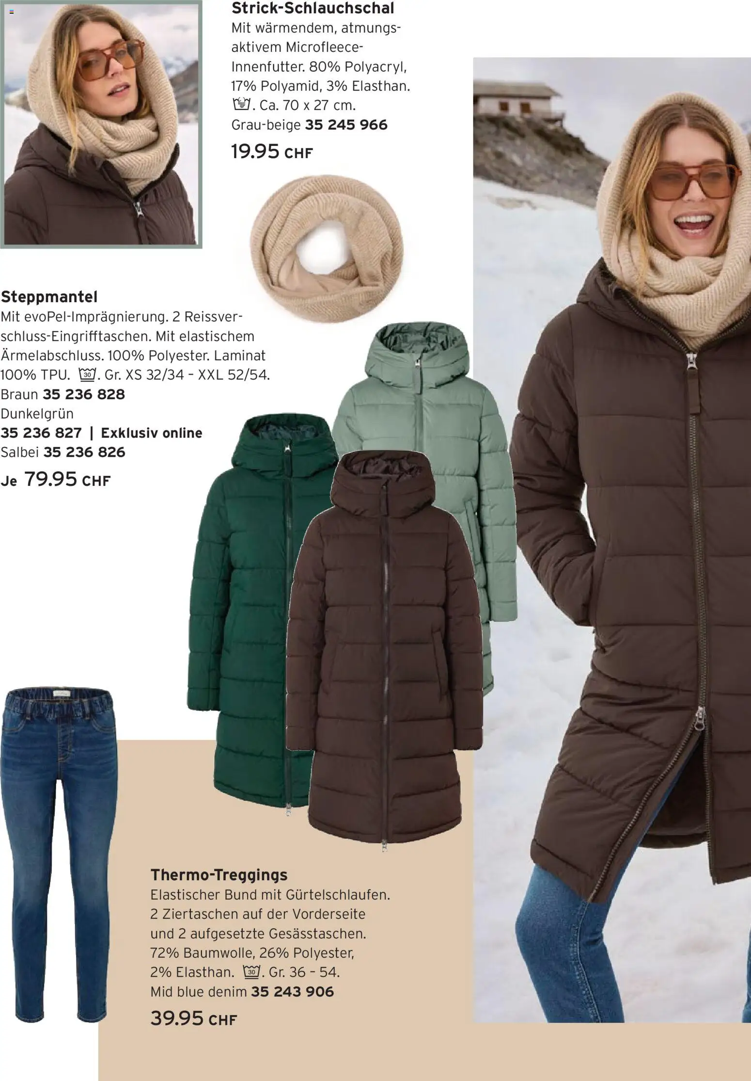 Tchibo aktionen – gültig ab 03.11.2026 | Seite: 16 | Produkte: Steppmantel