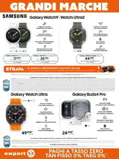 Anteprima del volantino Iperal volantino Expert valido a partire dal 24/09/2026 | Pagina: 23 | Prodotti: Smart watch, Top, Speaker, Samsung