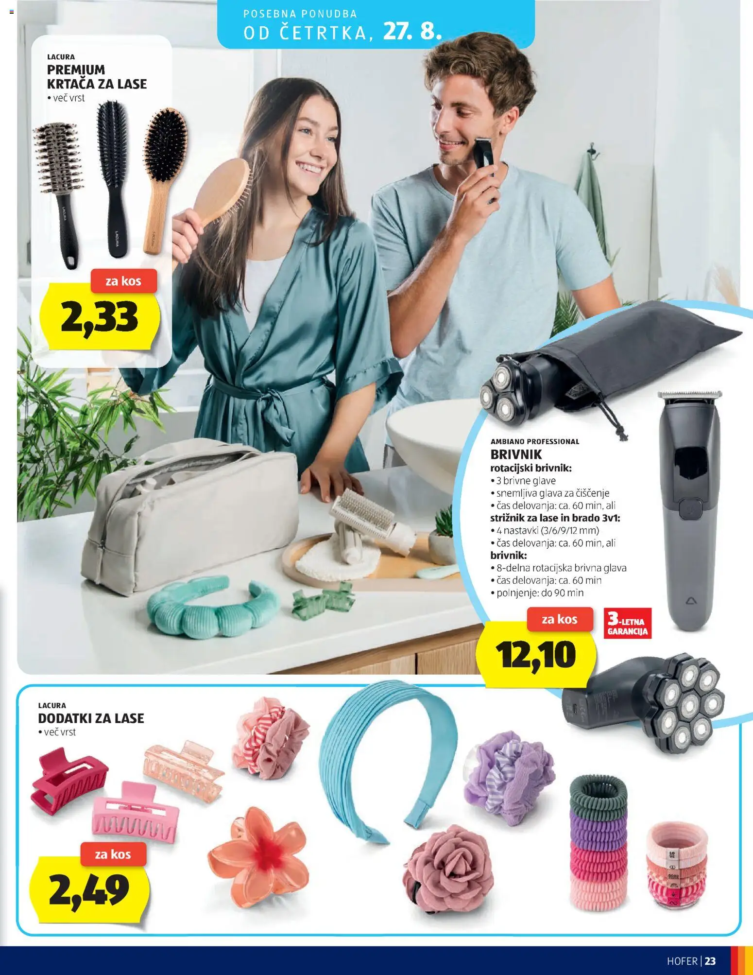 Hofer SI katalog | vrijedi od 19.08.2026 | Stranica: 23