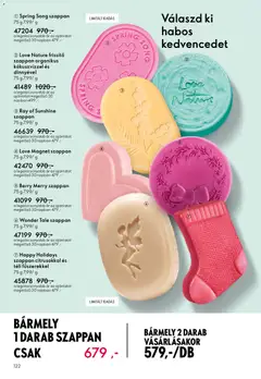 Katalógus Oriflame 2026/06 - amely érvényes a következő dátumtól: 15.04.2026 | Oldal: 122 | Termékek: Szappan