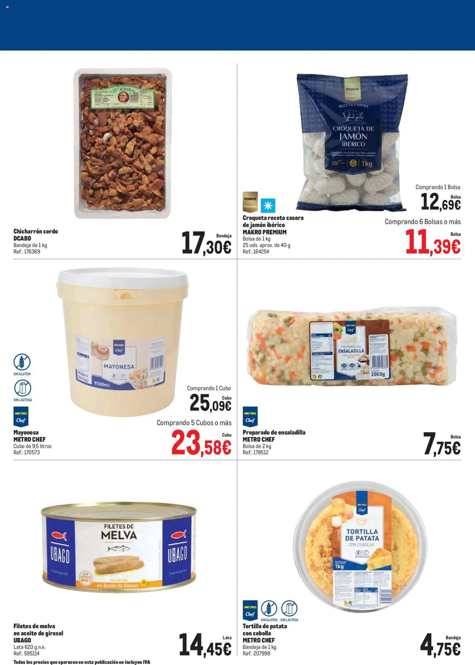 Makro Especial Rocío │ válido desde el 08.05.2026 | Página: 3 | Productos: Παγωμένο τσάι, Οθόνη προβολής, Bolsa, Bandeja