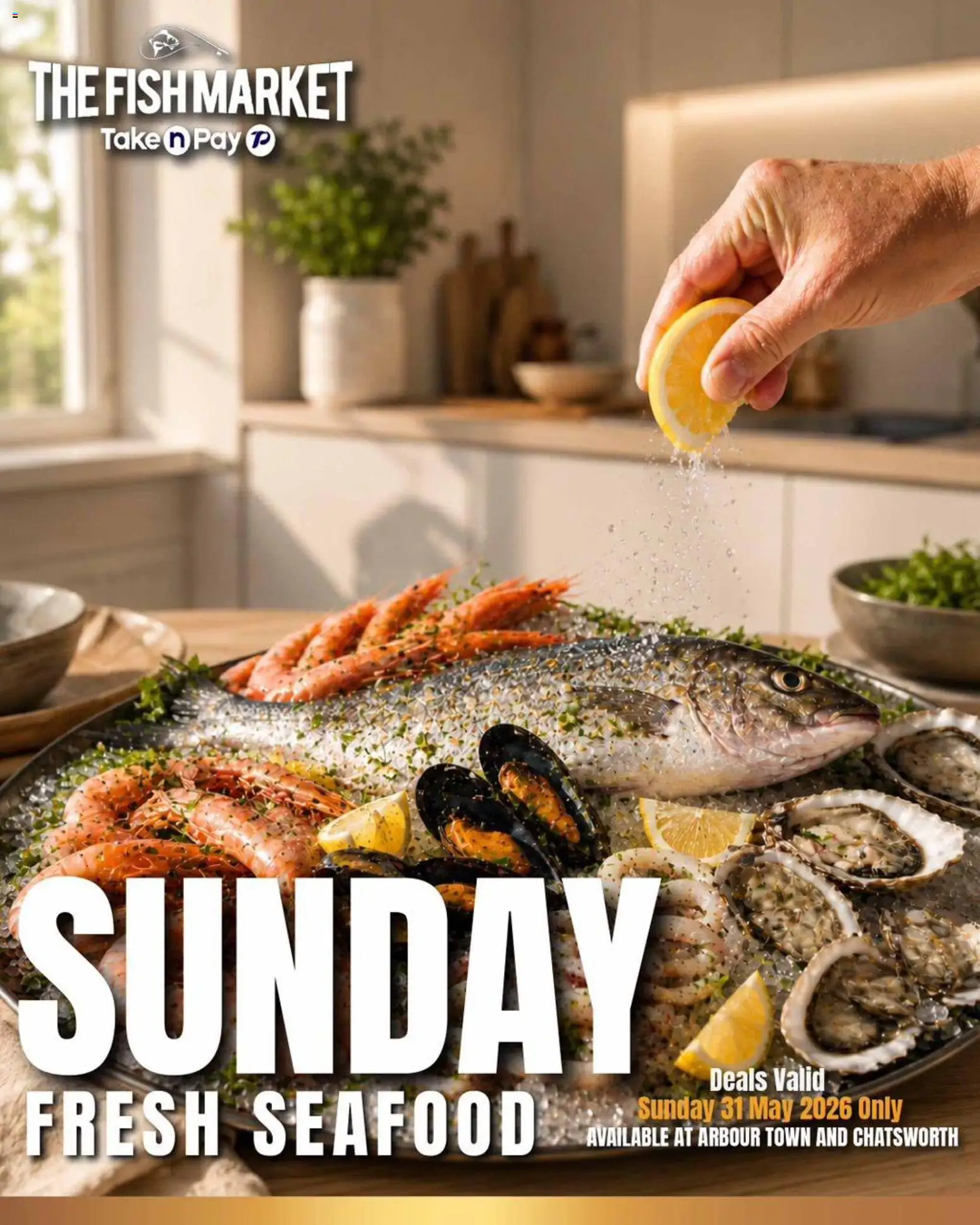 New Take n Pay catalogue – valid from 31.05.2026 | Page: 35 | Products: Fish, Seafood
