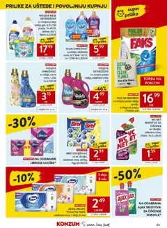 Konzum Katalog - Pregled kataloga iz trgovine Konzum, vrijedi od 29.07.2026 | Stranica: 23