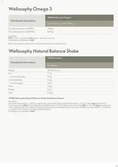 Preview of Oriflame Wellosophy product guide valid from 26/05/2026 | Page: 37 | Products: Milk, Apple, Fish, Sertés hús