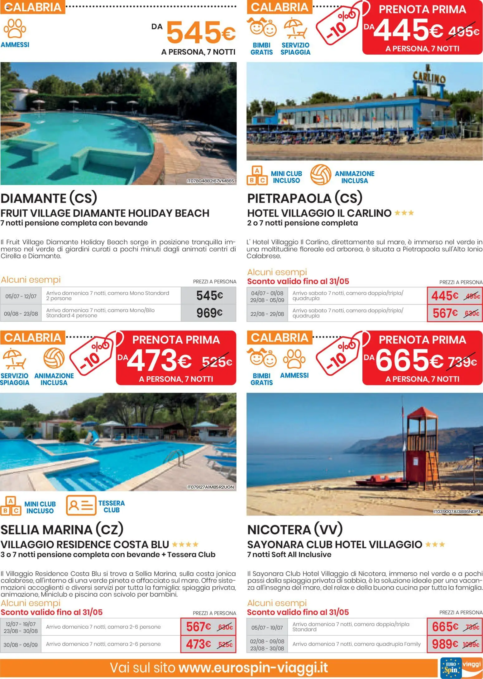 Volantino Eurospin del 07.05.2026 | Pagina: 9 | Prodotti: Piscina, Scivolo