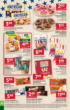 Pogląd oferty "Stokrotka gazetka - Ameryka Północna w Kuchni" - ważna od 11.06.2026 | Strona: 5 | Produkty: Gumy, Brownie, Ciastka, Frytki