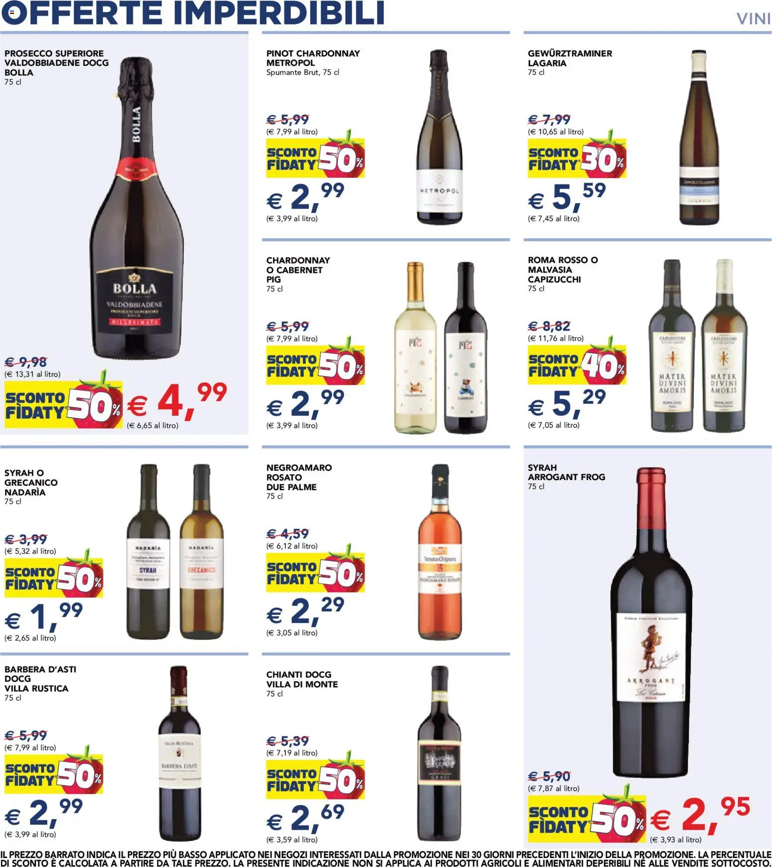 Volantino Esselunga S del 10/09/2026 | Pagina: 11 | Prodotti: Prosecco, Spumante, Basso