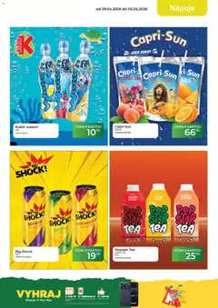 Náhled letáku Tamda Foods leták od 29.04.2026 | Strana: 13 | Produkty: Mirinda, Kubík Waterrr, Big Shock, Energy drink