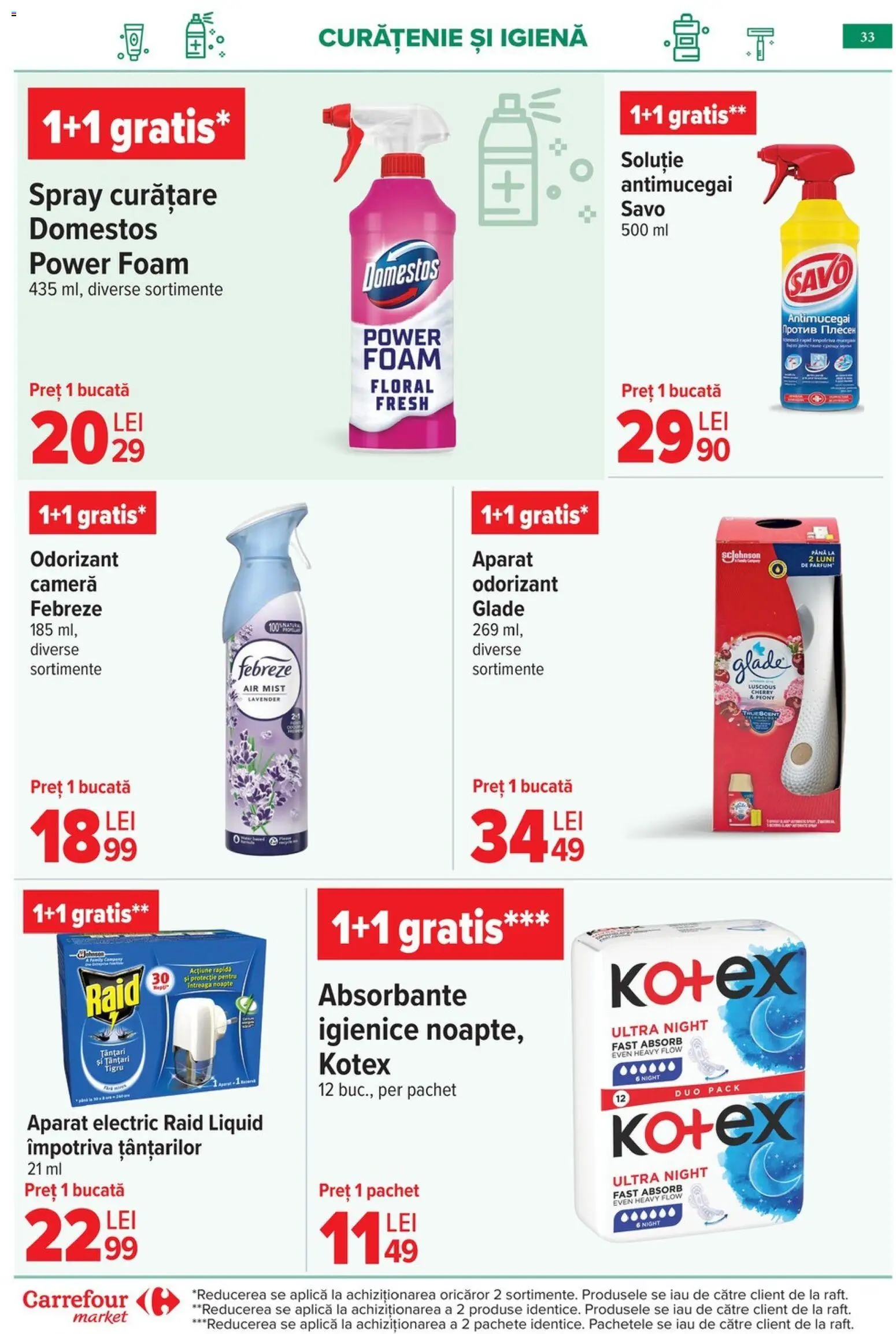 Noul catalog Carrefour – valabil de la 06.05.2026 | Pagină: 36 | Produse: Cameră, Absorbante