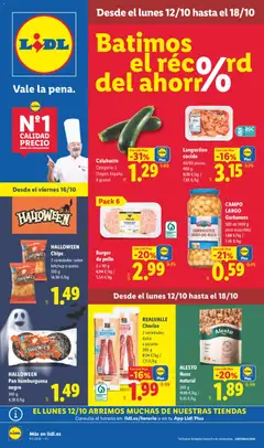 Vista previa Lidl folleto válido desde el 12/10/2026