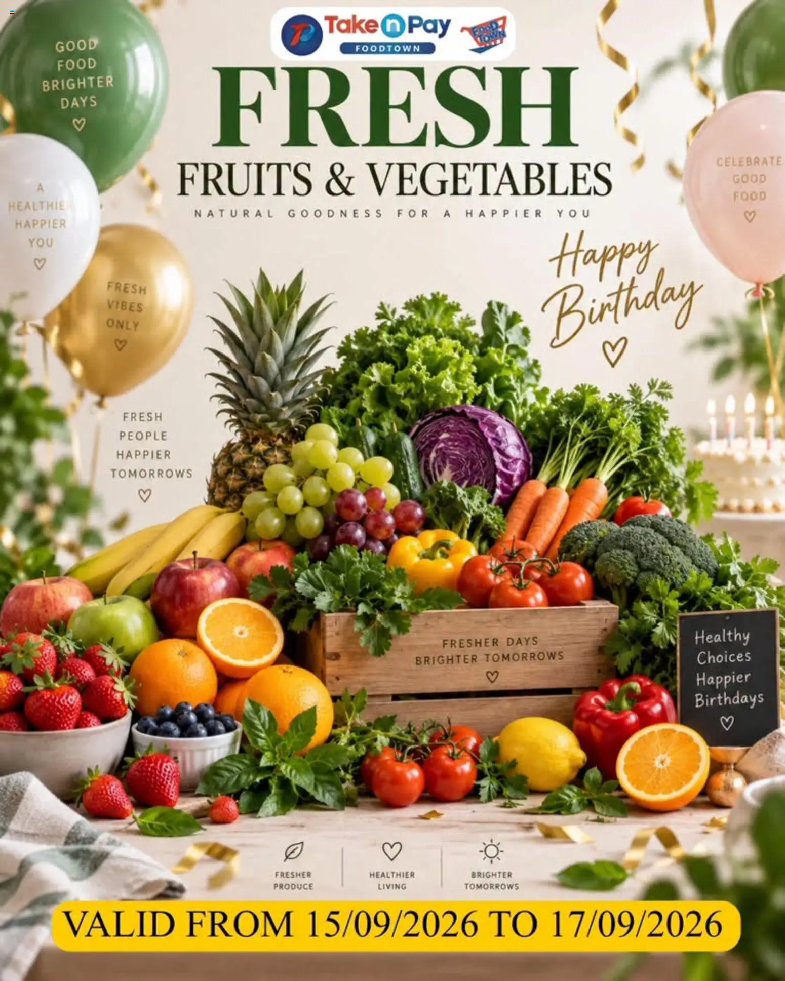 New Take n Pay catalogue – valid from 15/09/2026 | Page: 7 | Products: Vegetables