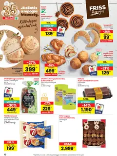 Spar akciós újság - amely érvényes a következő dátumtól: 28.05.2026 | Oldal: 10