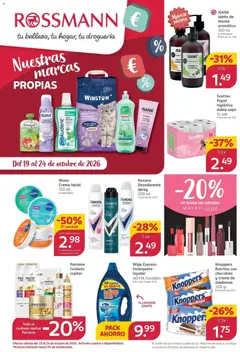 Vista previa ROSSMANN folleto válido desde el 19/10/2026