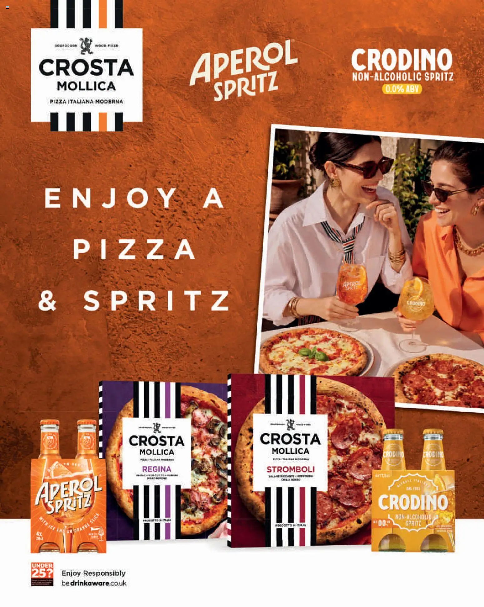{H1} | Page: 24 | Products: Ice, Aperol, Aperol Spritz, Pizza