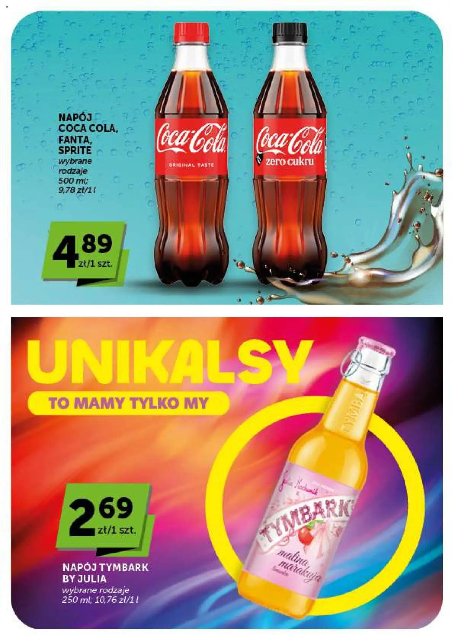 ABC gazetka - Market od 17.09.2026 | Strona: 26 | Produkty: Tymbark, Marakuja, Sprite
