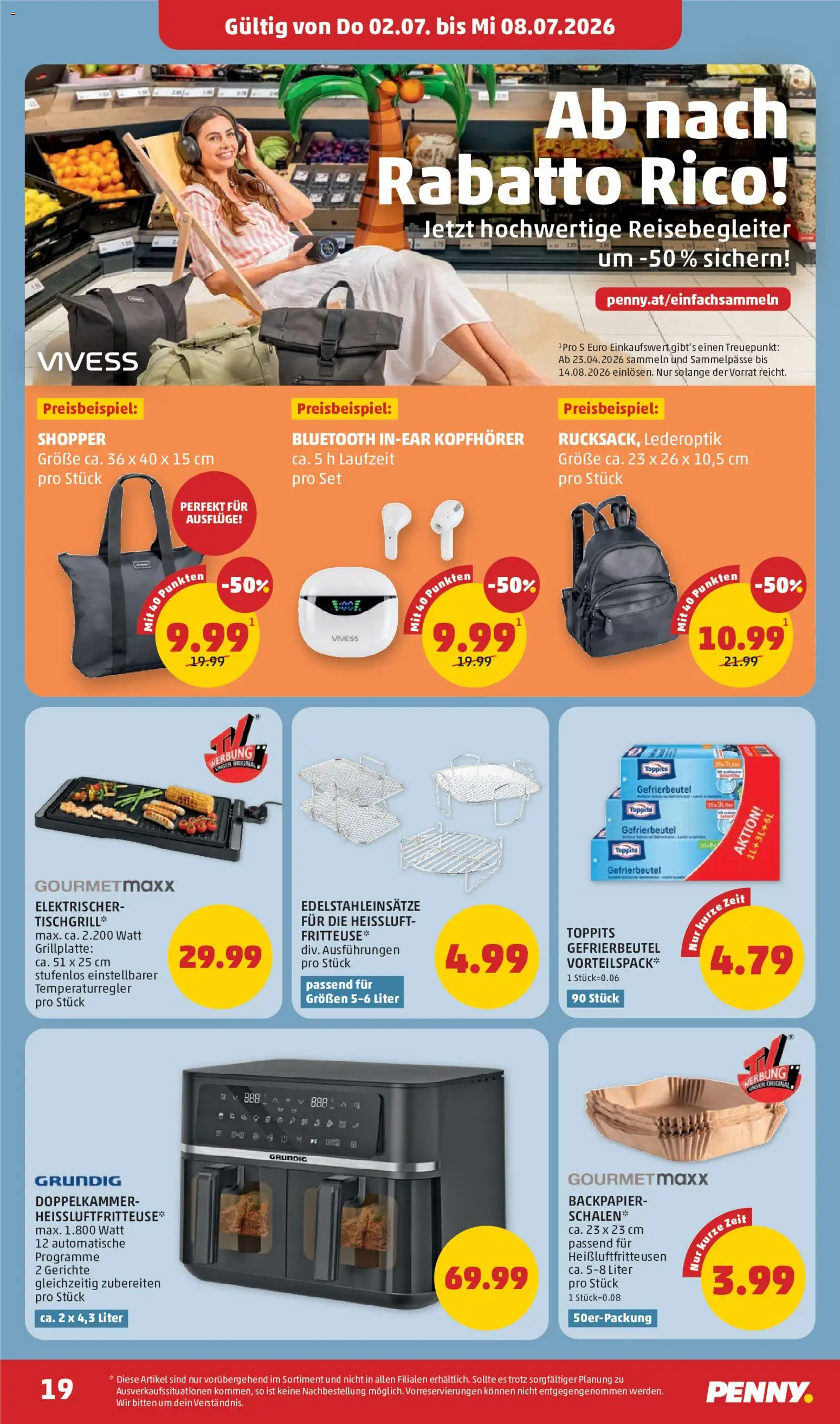 Penny Markt Flugblatt gültig ab 02.07.2026 | Seite: 19 | Produkte: Kopfhörer