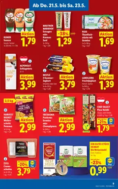 Lidl - Flugblatt ab 21.05.2026 gültig | Seite: 11 | Produkte: Chips, Creme, Joghurt, Pizza