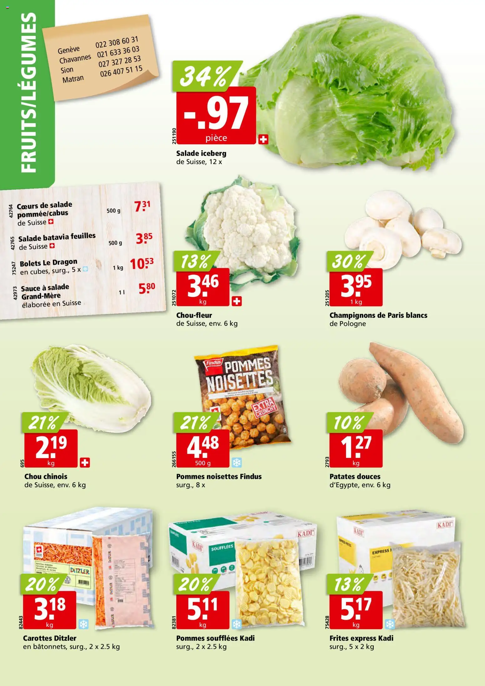 Aligro aktionen Chavannes, Matran, Genève, Sion – gültig ab 15.06.2026 | Seite: 2 | Produkte: Champignons