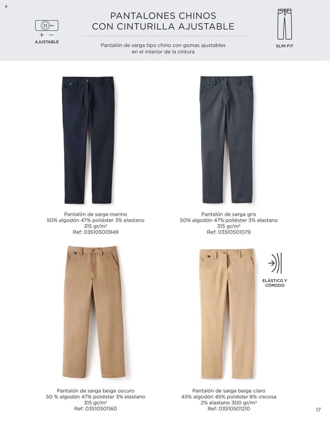El Corte Inglés Uniformes │ válido desde el 22/04/2025 | Página: 17