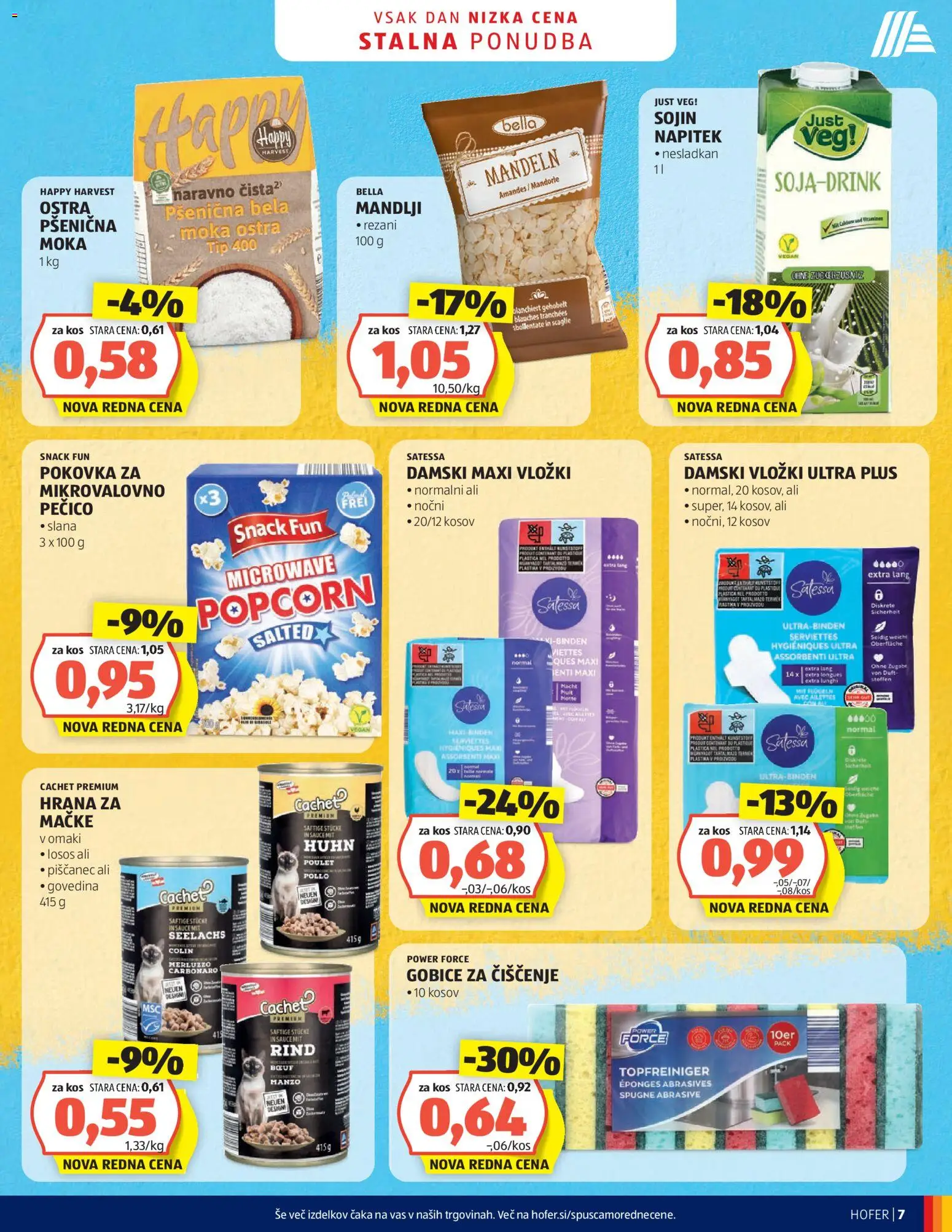 Hofer SI katalog | vrijedi od 19.08.2026 | Stranica: 7 | Proizvodi: Govedina, Losos