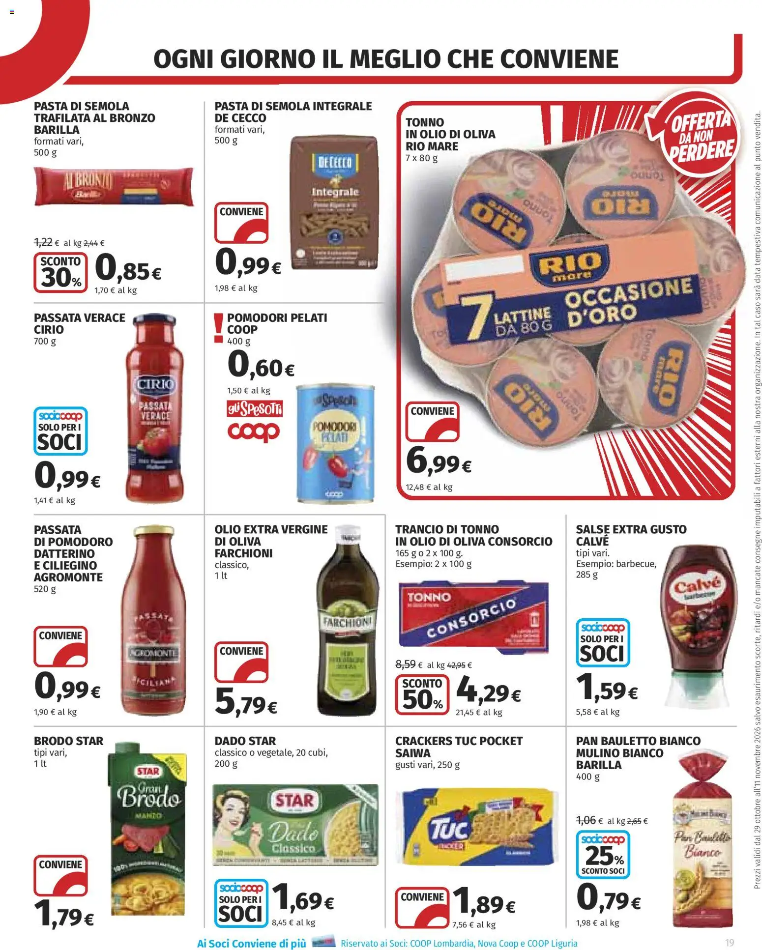 Volantino COOP del 29/10/2026 | Pagina: 19