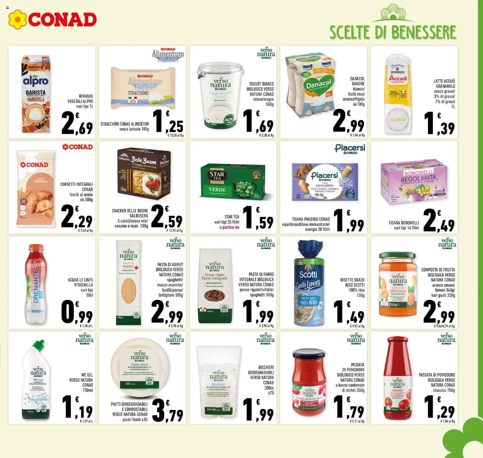 Volantino Conad del 20.05.2026 | Pagina: 11 | Prodotti: Riso, Pasta, Stracchino, Penne