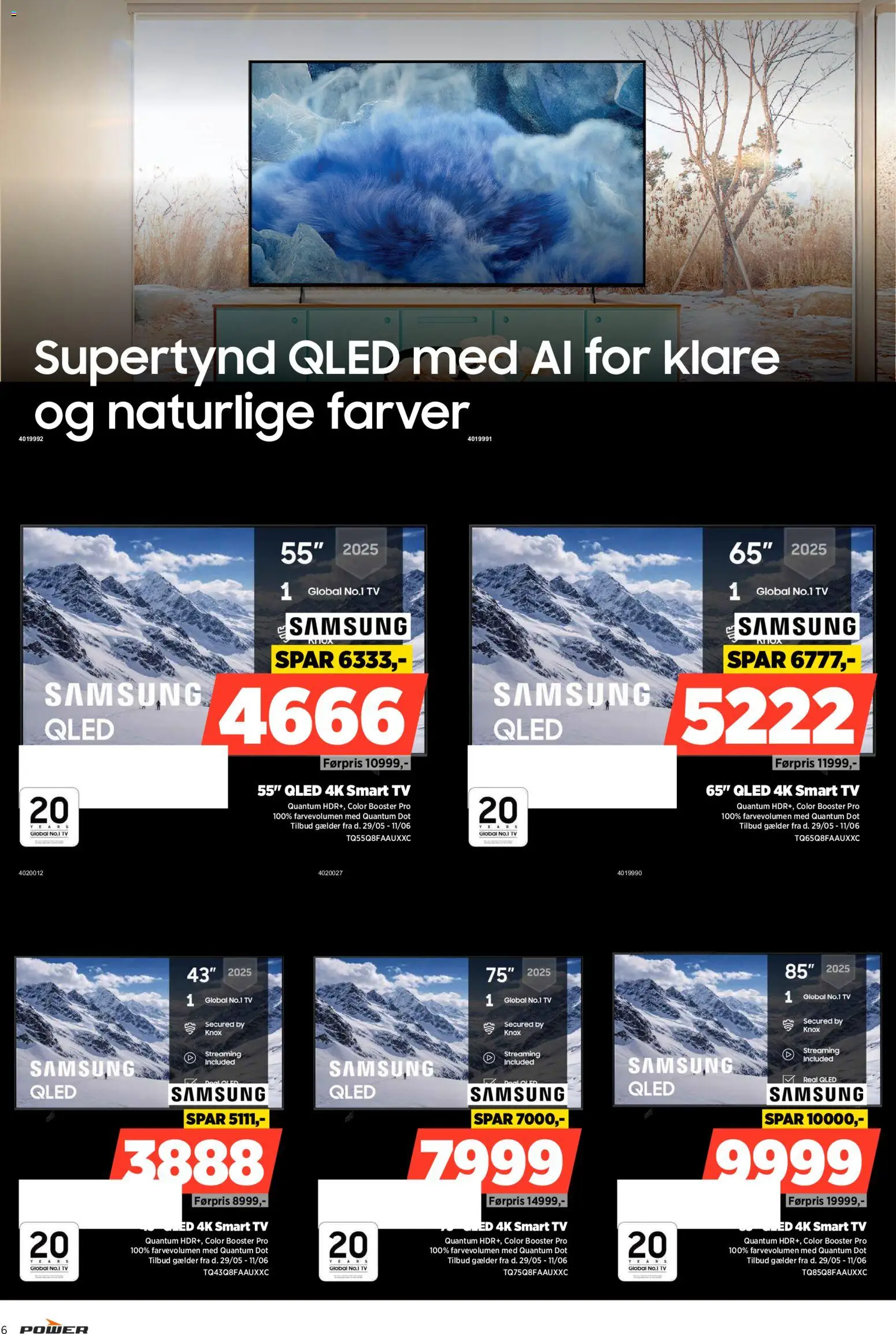 Power tilbudsavis – gyldig fra 22.05.2026 | Side: 6 | Produkter: Smart TV, TV