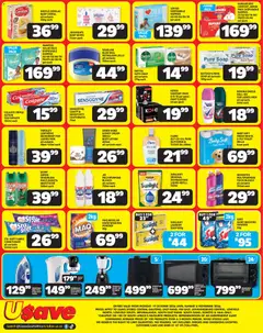 Usave specials catalogue – valid from 19/10/2026 | Page: 4 | Products: Pants, Fryer, Soap, Washing powder